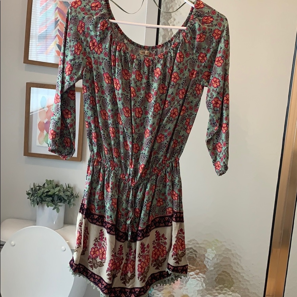 Hollister Long Sleeve Romper